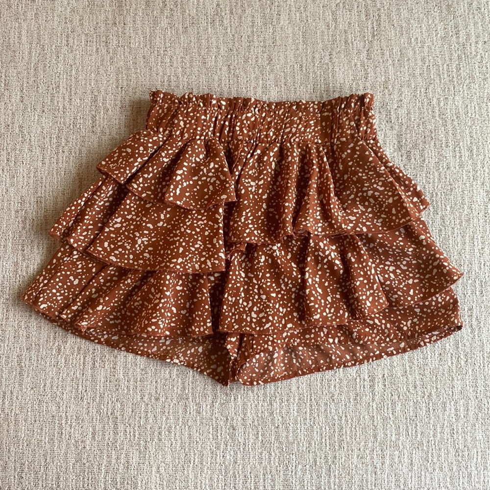 Ruffled skort. Size small. Perfect for summer